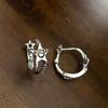 Lucky Blindfolded Star Ear Buckle Women's Unique Design Earrings Niche Premium