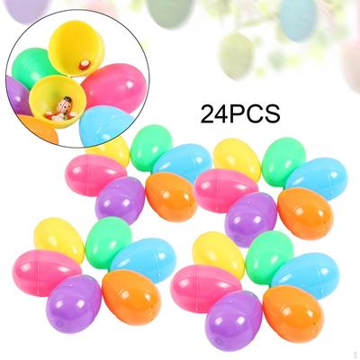 Empty Easter Eggs Fillable Unpainted Ornaments Decorations DIY Painting for