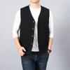 Gilet da Uomo in Puro Cotone Canottiera Senza Maniche Gilet Oversize con Peluche per Abbigliamento da Uomo