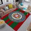 Royal Emblem Fabric Carpet Living Room and Bedroom Mats Doormat Art Christmas Gifts Doormat