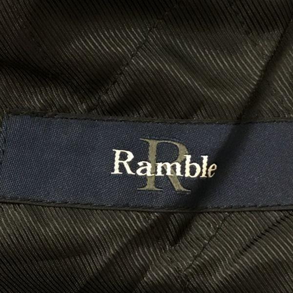 RAMBLE Removable Liner Balmacaan Coat Outer Men's M Black(USED)