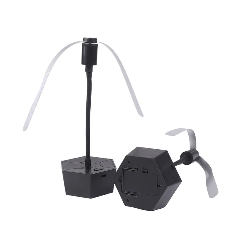 1Pc Flexible Fly Repellent Fans For Outdoor Table Top Tables Battery Type Fly Fan For Food Keep Flies Away