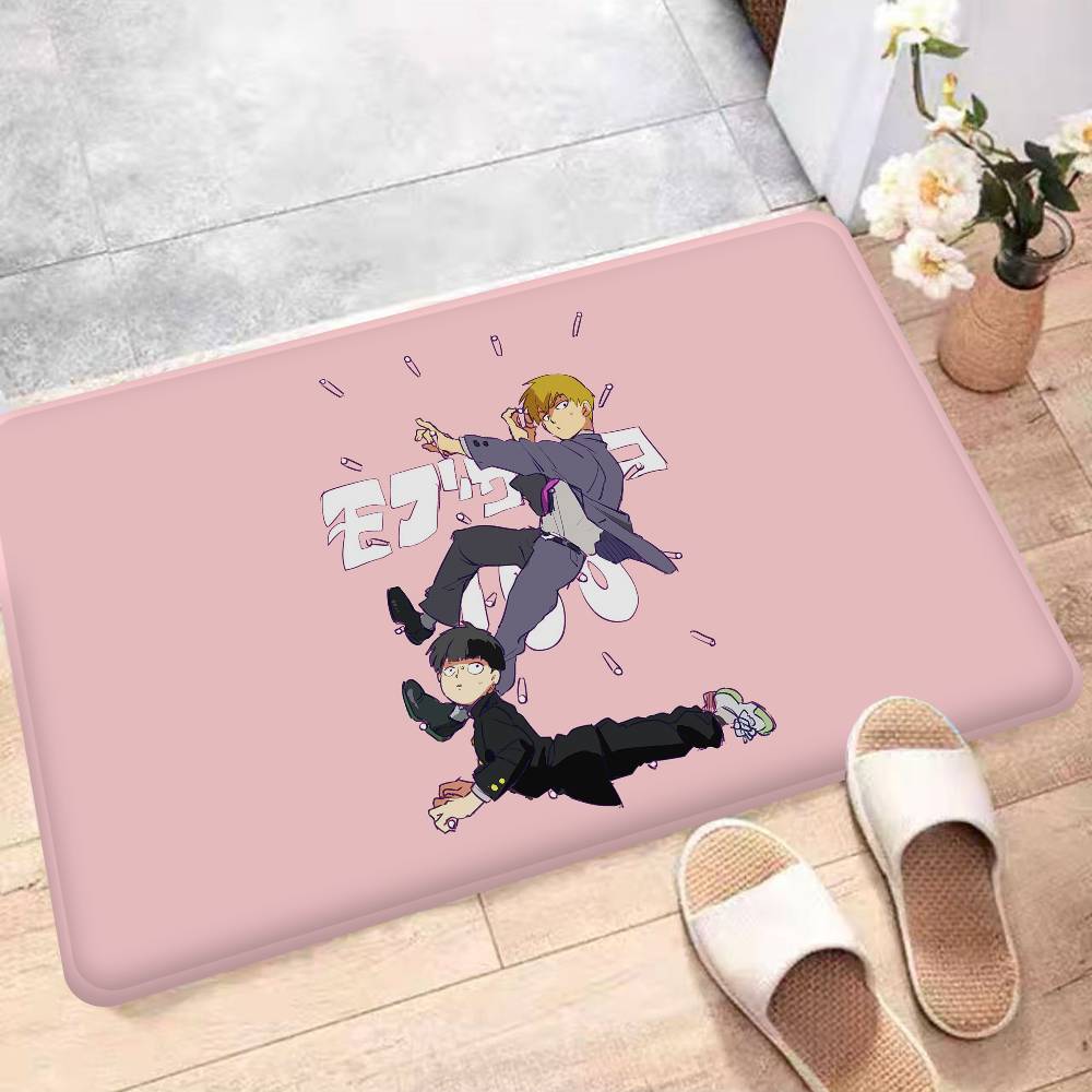 

Anime Mob P-Psycho 100 Entrance Door Mat Nordic Style Bedroom Living Room Doormat Home Balcony Anti-Slip Modern Home Decor 40x60 cm