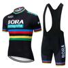 Neuer BORA Kurzarm-Radanzug Sommer Rennrad Oberteil Herren Overalls