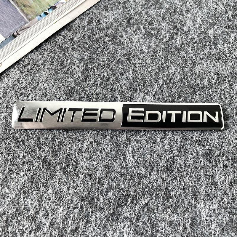 3D Aluminium Limited Edition Emblem Metallaufkleber Auto Karosserie Heckscheibe Umbau Dekoration Aufkleber Motorradaufkleber