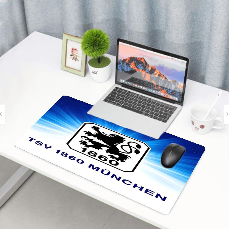 Tappetino per Mouse Stampa Football Club 1860 Monaco, Tappetino Antiscivolo per Tastiera Desktop, per PC Laptop Gaming Lavoro Uso Quotidiano, Fantastico Regalo Sorpresa per Festival