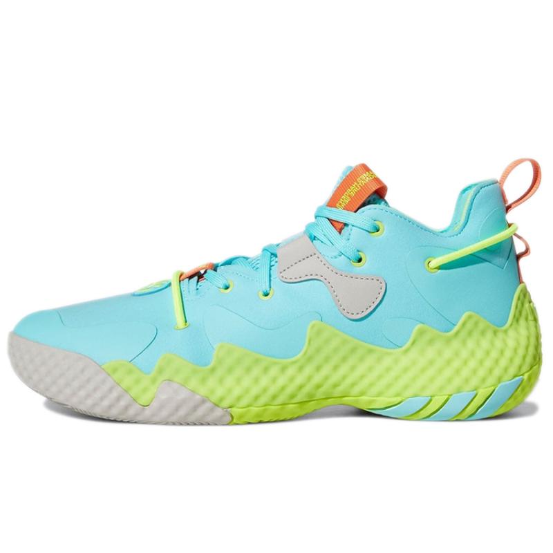 

Adidas Harden Vol. 6 Pulse Aqua Solar Yellow Sneakers GV8703 43⅓