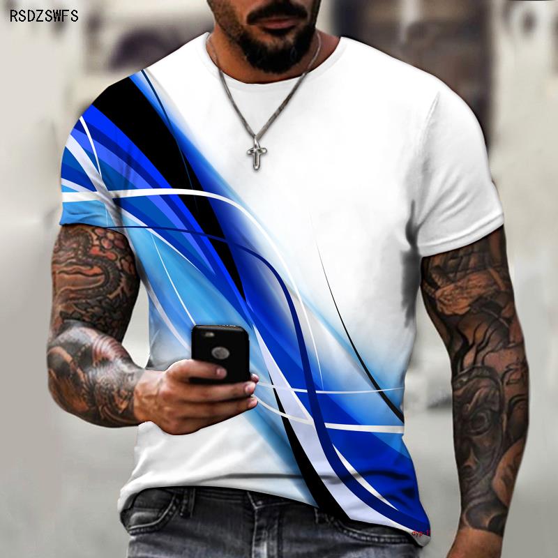 

Three-dimensional Flame Colorful Aurora 3D Printing High-definition Short-sleeved Men s And Women s T-shirt Oversized Summer Top