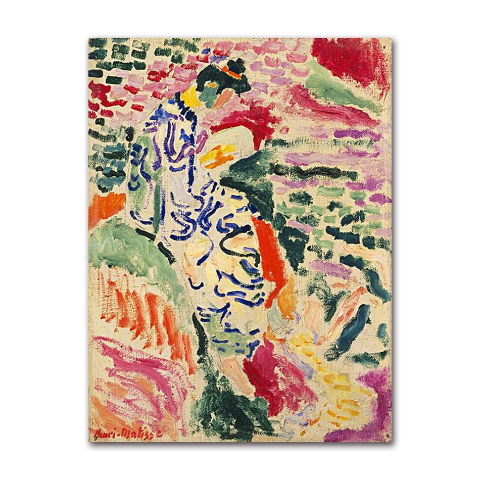 Poster e stampe retrò di Matisse, paesaggio astratto, arte murale, dipinti su tela vintage, quadri da parete per soggiorno, arredamento per la casa