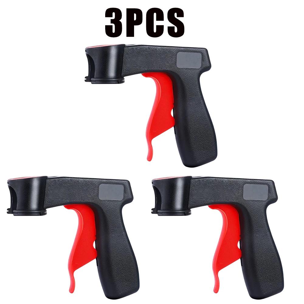 1-11PCS Plastic Assisted Hand Spray Gun Spray Paint Booster Handle Universal Reusable Automotive Wall Self-Spray Can Tool