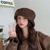 Warm Fisherman Caps Wide Brimmed Warm Basin Hat Casual Corduroy Bucket Hat  Outdoor Travel