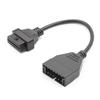 Plastic OBD to OBD2 Adapter Black Car Diagnostic Tool New 16Pin Connector  Car Repair