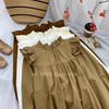 Damen Retro Französisches Langarmhemd mit Rüschenkragen - Autumn Slim Fit