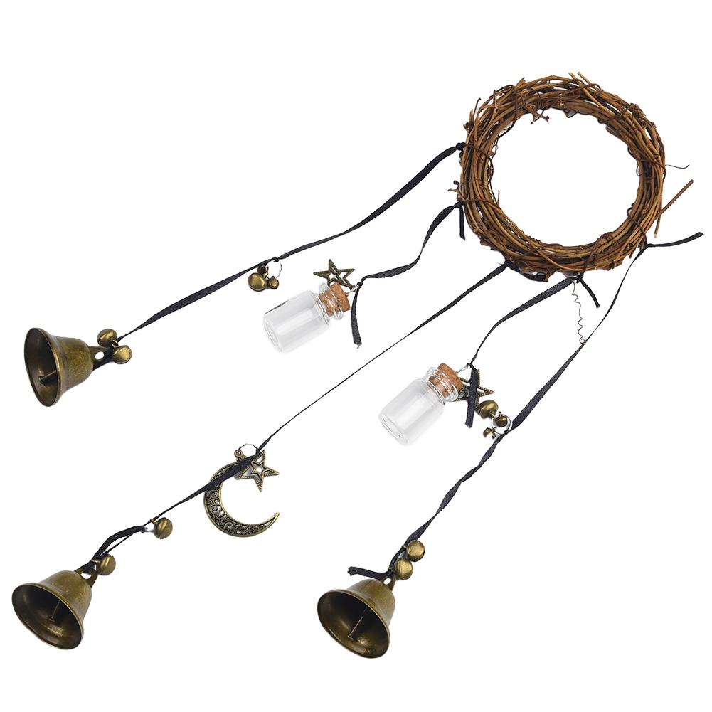 

Садовый парк Колокольчики ветра Садовое украшение 10 см в диаметре Пожелания талисман Значимый дизайн Цинковый сплав Высокое качество