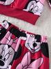 Children's Cartoon Print Long Sleeved Sweatshirt And Sweatpants Set