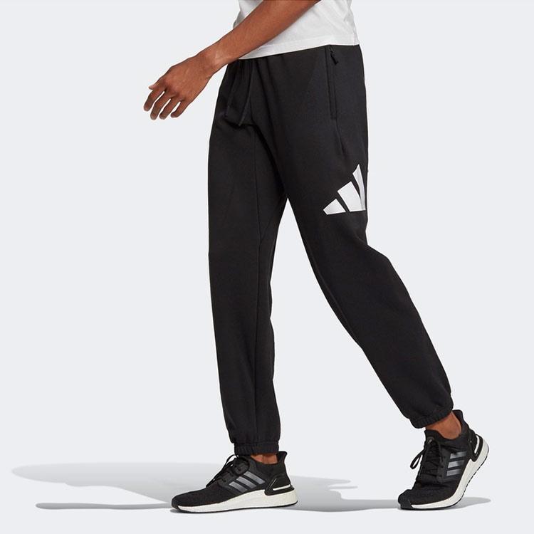 Adidas Fi 3-Stripes Logo Joggers Men Bottoms Black GQ6213