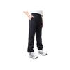 Asics Solid Color Outdoor Casual Elastic Cuffed Straight Loose Warm Knitted Sports Pants Women Bottoms Black 2032D048-001