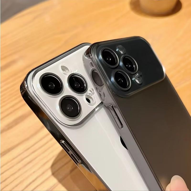 Applicable to iPhone11PROMAX large window mobile phone case electroplating matte Apple 11 integrated goggles protective case 11