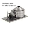 World Architecture Ii 3D Metal Puzzle Model Diy Laser Cut Jigsaw Model For Adult Kid Educational Toys Desktop Decoration