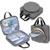 Oxford Sewing Kit Bag Multiple Pockets Large Capacity Storage Tote Bag Square Embroidery Project Bag Embroidery Supplies