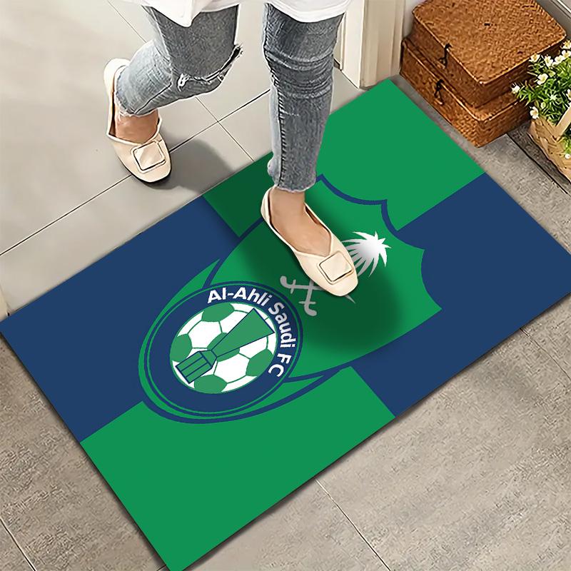 Alahli Saudi Fc Carpet Rug For Living Room Bedroom Home Sofa Decoration Kids Play Nonslip Floor Mat