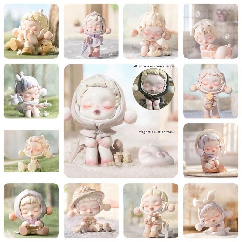 Bubble Mart Sp 8th Generation Temperature Series Jungle Castle Night City Pvc Toy