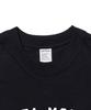 PAPERBOY Crop Santa Monica Short Sleeve T-Shirt - Black