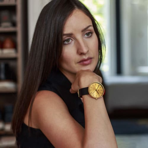 NEWGATE IWAWP Ragial Steel WWMDLNRB038LK Watch, Black