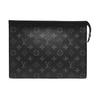[Pre-Owned] Pochette Voyage MM 'Black Monogram Eclipse Canvas' - Very Good #1G1KZWY