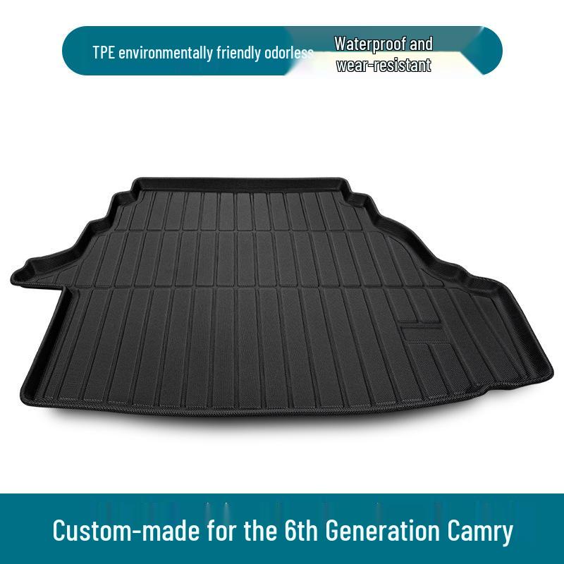 Toyota Camry Trunk Mat for Older Models (6th-9th Gen) - Waterproof Tail Box Mat