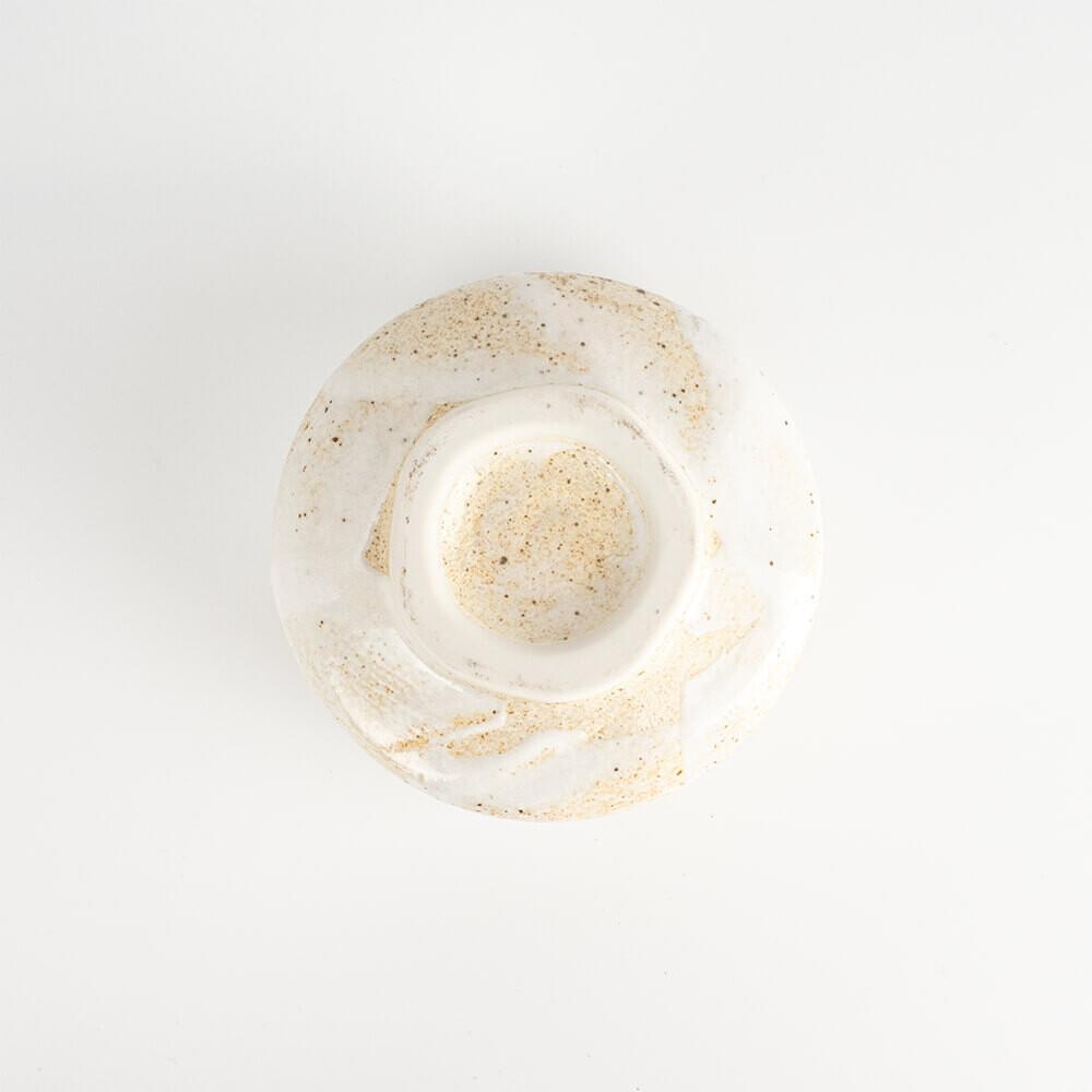 Aquanaut Mino Ware Miska na Matcha Chawan Yuki Shino Vyrobené v Japonsku