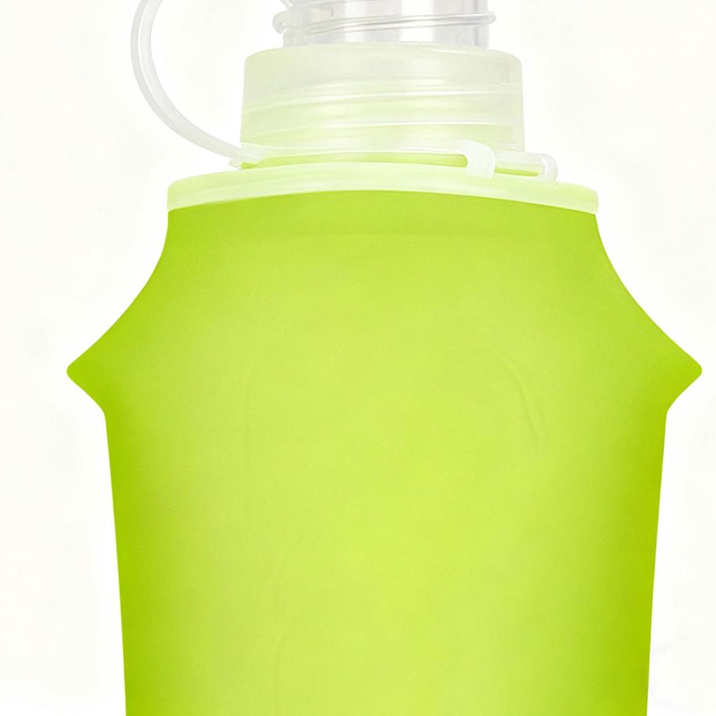Foldable Water Bottle 500ml TPU All-Day Hydration Folding Sport Water Bottle For Adults Men Women Teens Athletes Outdoor Gym