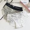 Bow Underwear for Women Transparent Mesh Flower Briefs Comfortable Lace Panties  Lady