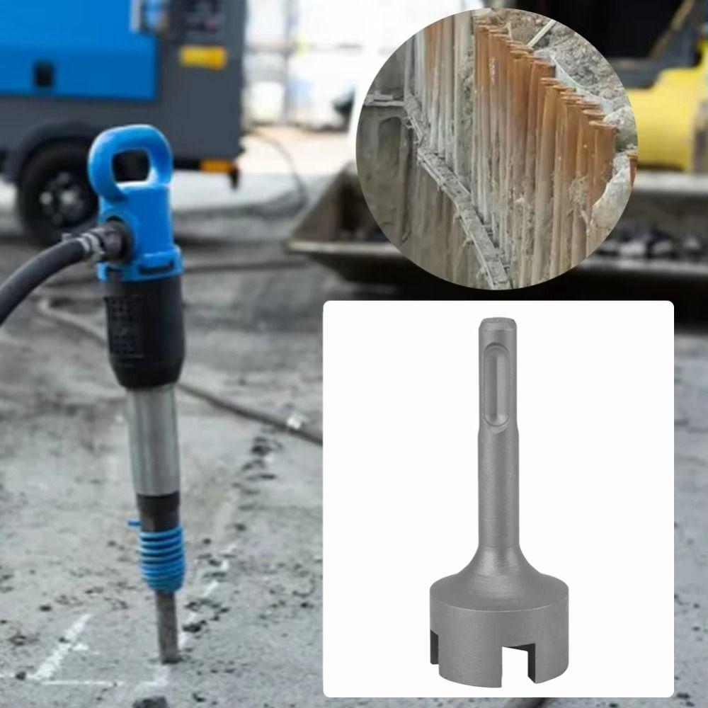 Heavy Duty Pile Driving Hammer Head High Hardness Drill Bit Driver  Electric Pick