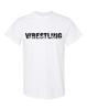 Wrestling Custom T-shirt In White with Black Wording