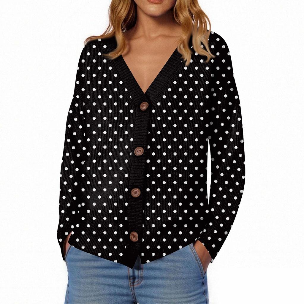 Women's Casual Everyday Tops Knitted Cardigan Jacket