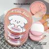 Cute Cat Paw Printed Blush Cream Natural Nude Makeup Energetic Girl's Whitening Rouge