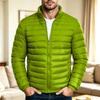 Men's Trendy Casual Color Stand Collar Cotton Padded Jacket for Everyday Wear