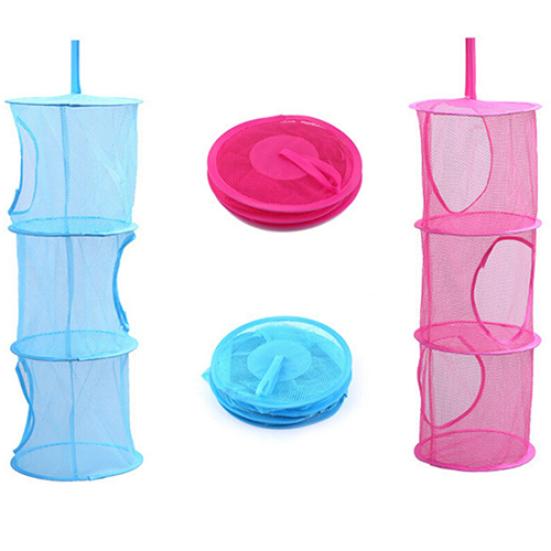 3 Regale zum Aufhängen, Aufbewahrungsnetz für Kinder, Spielzeug, Organizer, Tasche, Schlafzimmer, Wand, Tür, Schrank