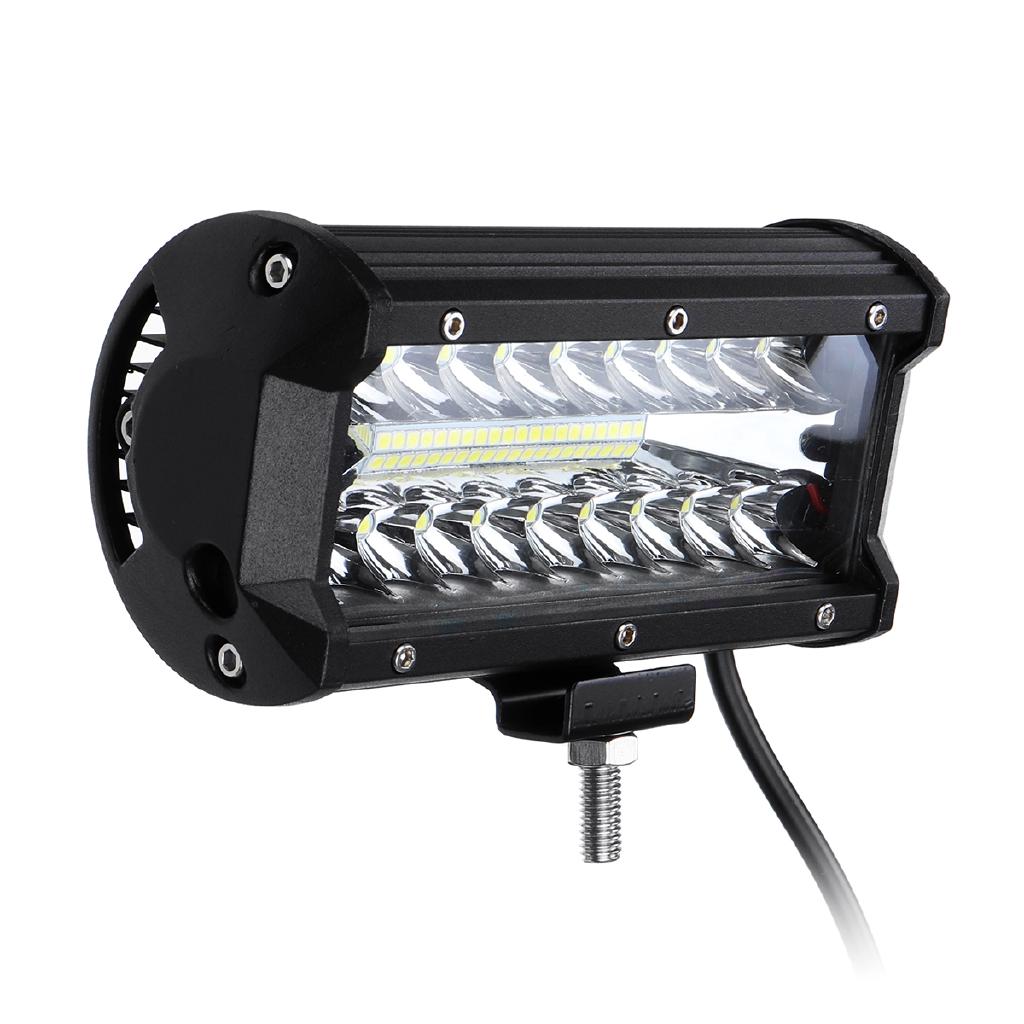 500W 4x4 SUV ATV 12V 24V DC 9~32V 7 Inches Combo Led Light Bars Spot Flood Beam Waterproof Work Driving Offroad Car Tractor Truck