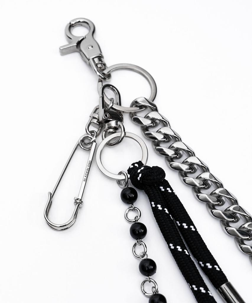 BLACKBLOND Bbdi Keyring B Logo Pants Chain (Silver)
