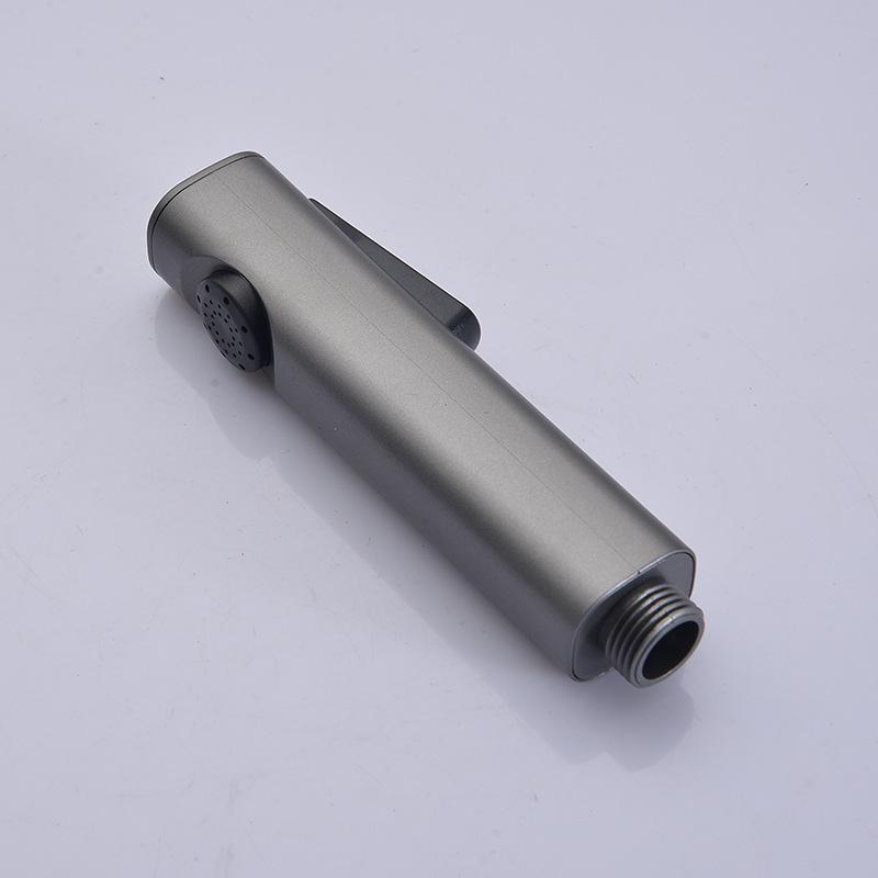 Gray High-Pressure 3m Retractable Toilet Bidet Sprayer for Hygiene