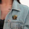Personalized Brooch, Vintage Animal Acrylic Single Badge Clothing.