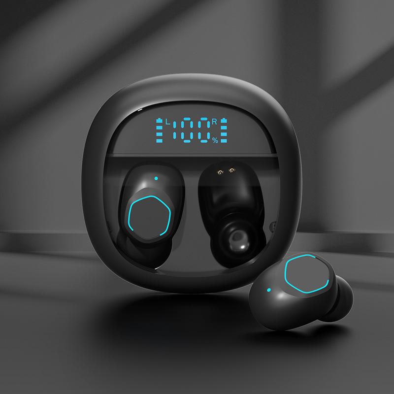 2025 Men's & Women's Noise-Canceling In-Ear Bluetooth Sport Headphones with Non-Mistouch Controls & Long Battery Life