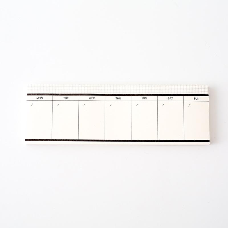 Business Planner Notepad: Monthly & Weekly Tear-off Memo Pad