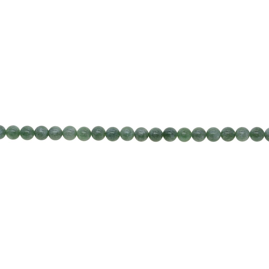 Malay Jade Green Jewelry Making Loose Round Beads 15 Inch 10mm