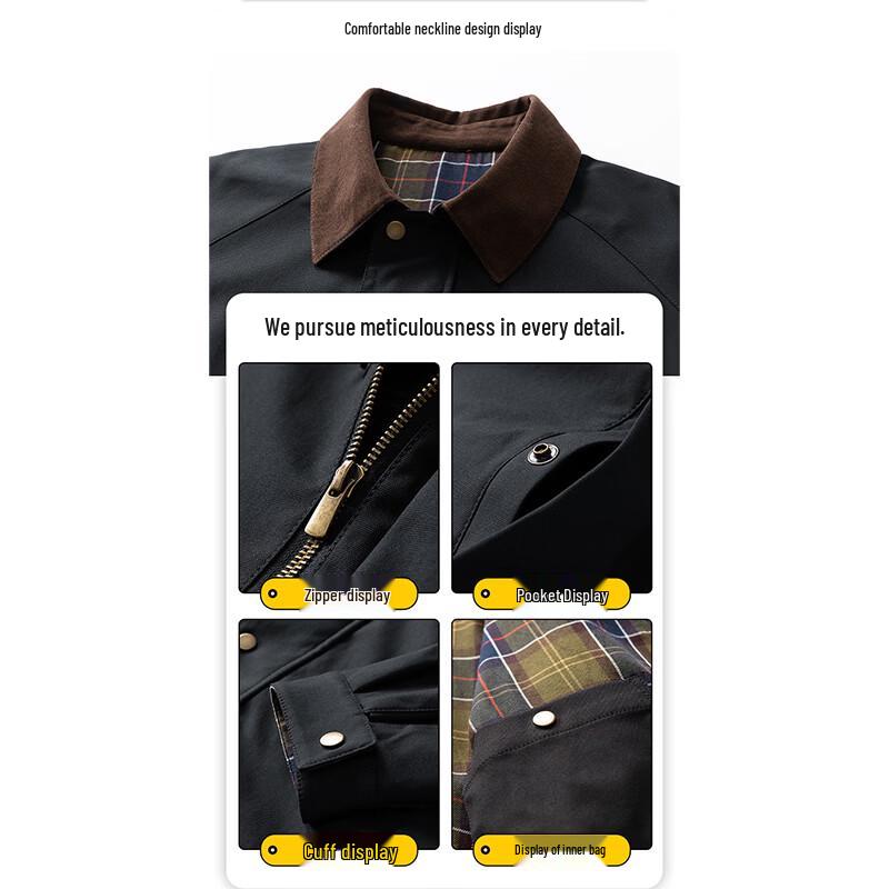 PLAYBOY Men's Casual Lapel Jacket