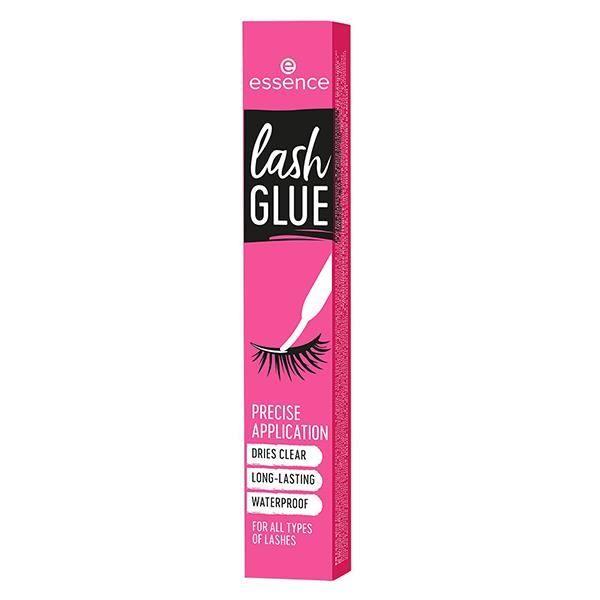 Colle pour faux-cils - Essence - Waterproof - Transparente - Applicateur ultra-fin