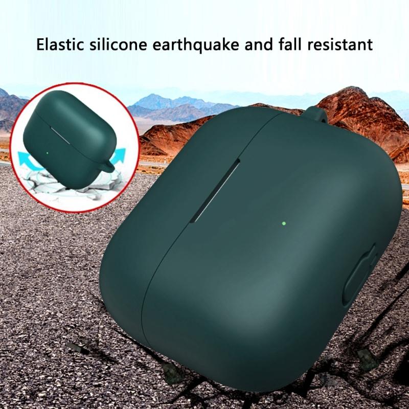 Headphone Shockproof Housing Skin-friendly Guarding Washable Shell Nonslip for Buds Clip Keep Safe From Accidental Drop