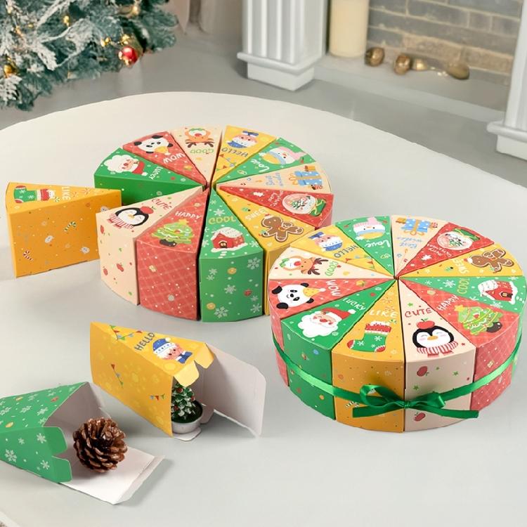 Empty Gift Wrapping Boxes Holiday Craft Box Advent Calendar Cardstock Christmas Decoration Storage Case